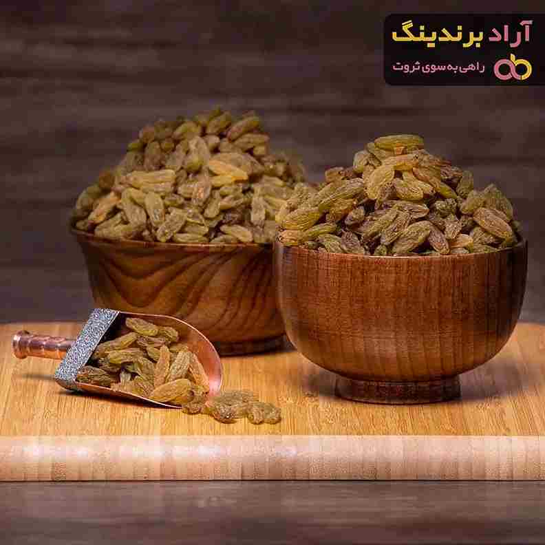 تصویر 3 از کشمش سبز قلمی ممتاز آماده عرضه در بازارهای صادراتی